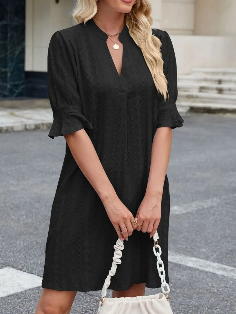 Julia | Elegante luchtige damesjurk