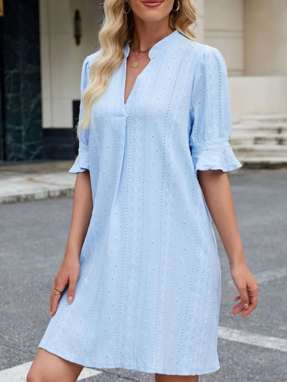 Julia | Elegante luchtige damesjurk
