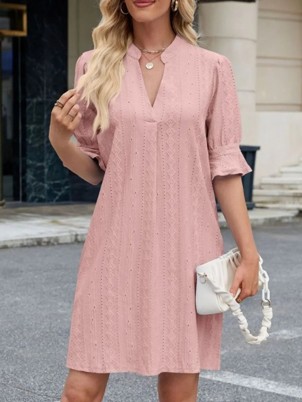 Julia | Elegante luchtige damesjurk