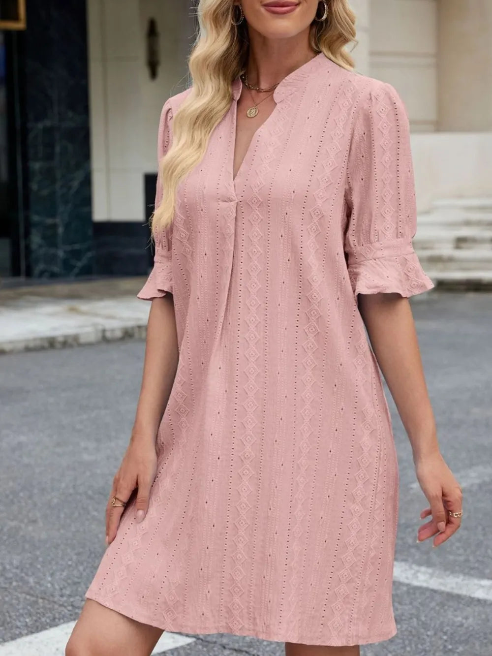 Julia | Elegante luchtige damesjurk
