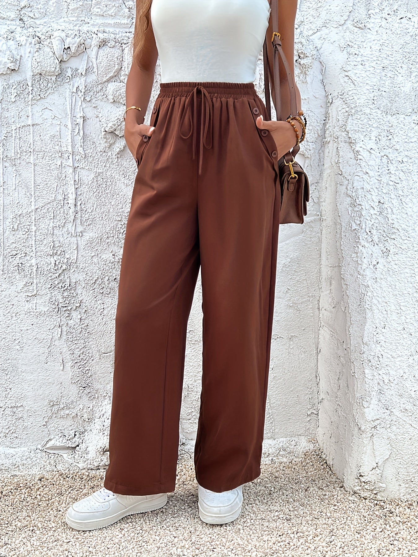 Lana | Casual & Veelzijdige Hoge Taille Broek