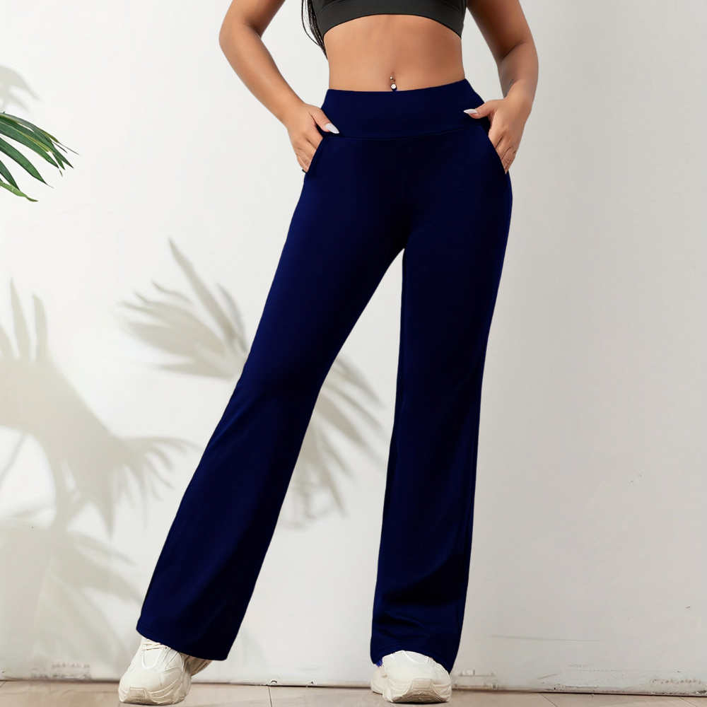 Bella | Elastische broek met hoge Taille