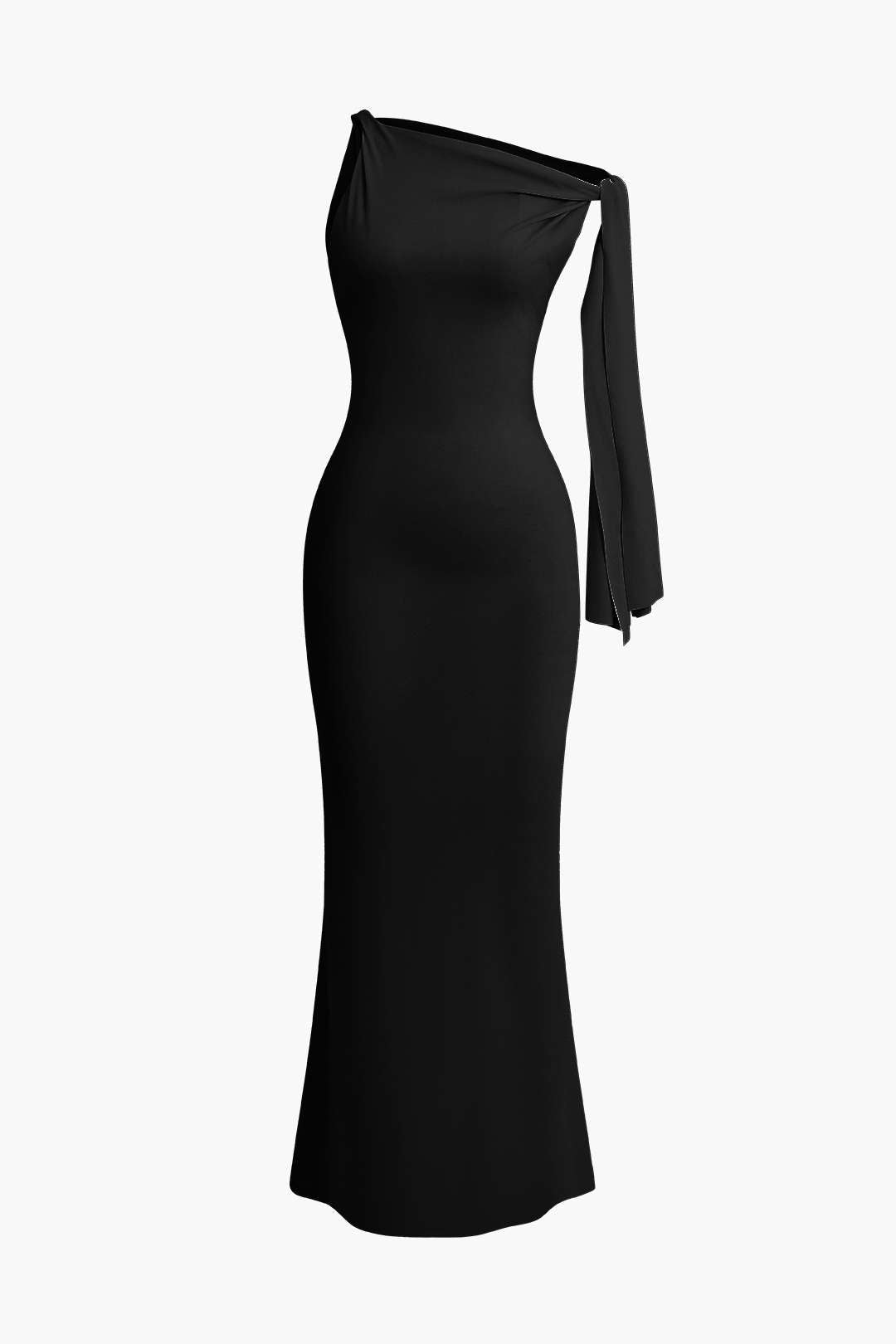 Isabelle | One-Shoulder Maxi-jurk