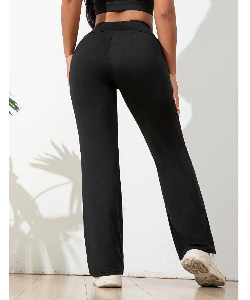 Bella | Elastische broek met hoge Taille