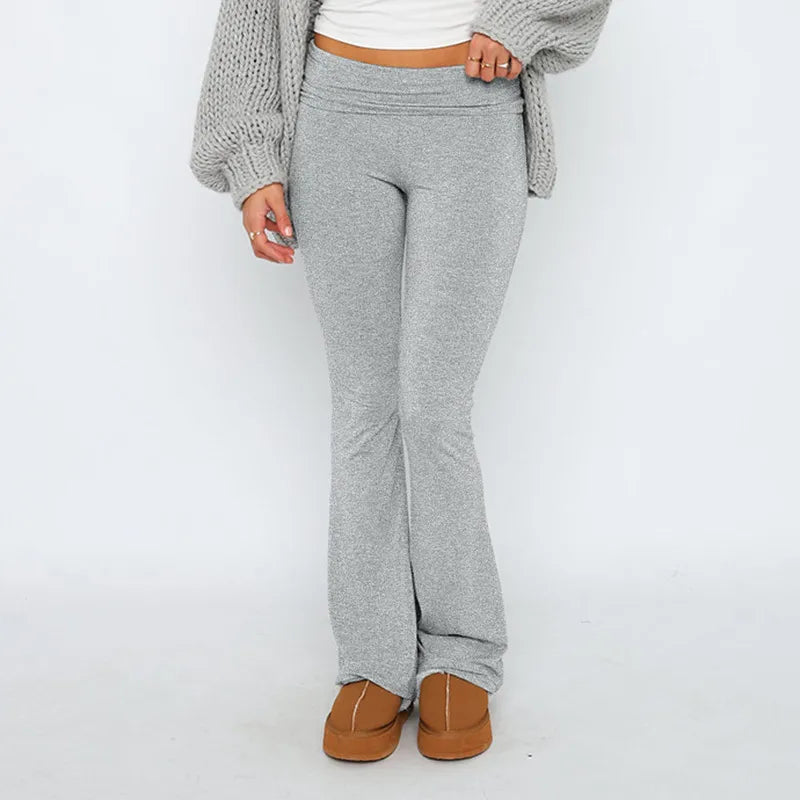Mila |Set met Flared Broek en Crop Top