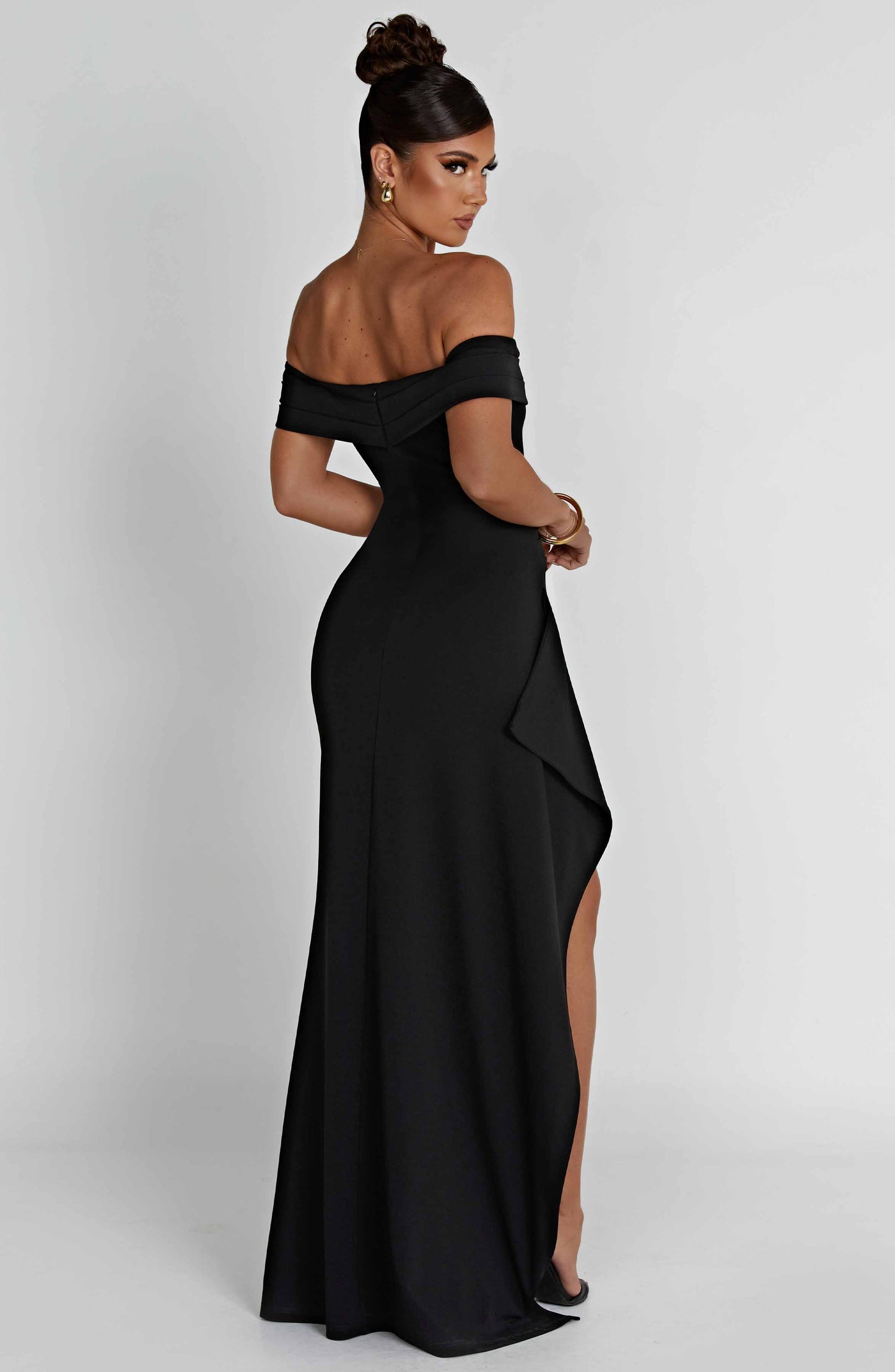 Carmen Maxi Dress - Black