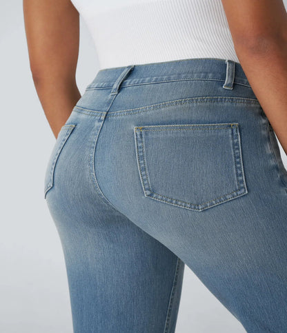 Sofia | Elastische broek met hoge taille