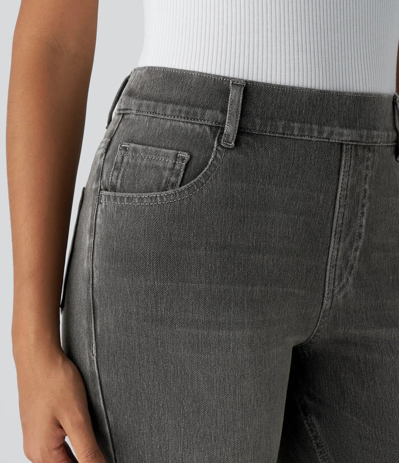 Sofia | Elastische broek met hoge taille