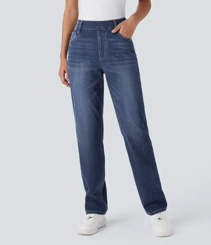 Sofia | Elastische broek met hoge taille
