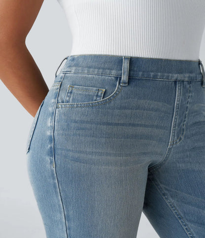Sofia | Elastische broek met hoge taille