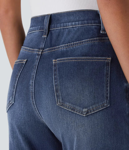 Sofia | Elastische broek met hoge taille