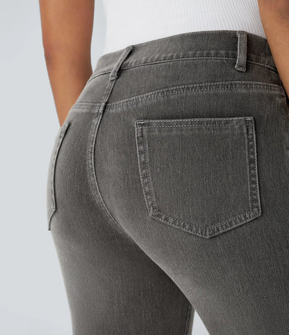 Sofia | Elastische broek met hoge taille