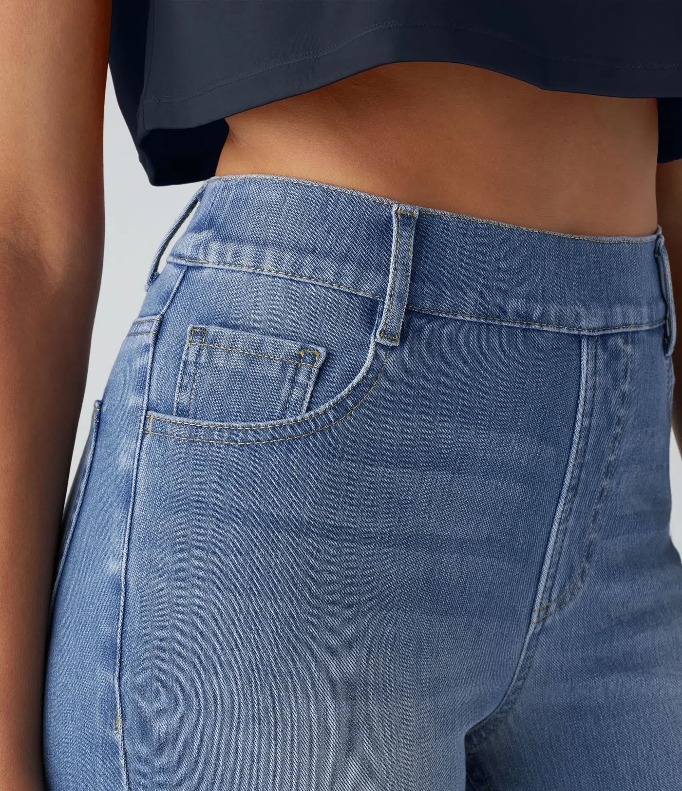 Sofia | Elastische broek met hoge taille