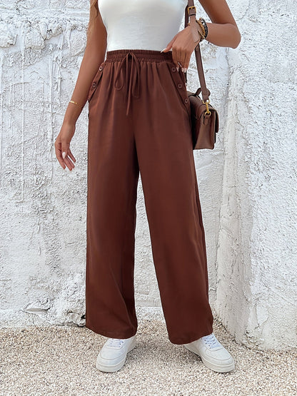 Lana | Casual & Veelzijdige Hoge Taille Broek