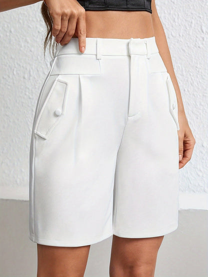 Nina | Elegante hoge taille shorts