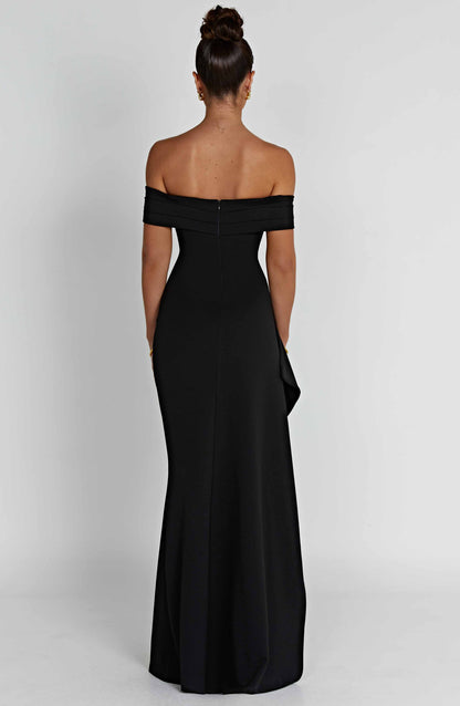 Carmen Maxi Dress - Black